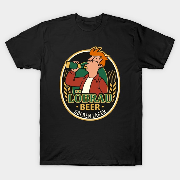 Future Boy Beer logo T-Shirt by buby87